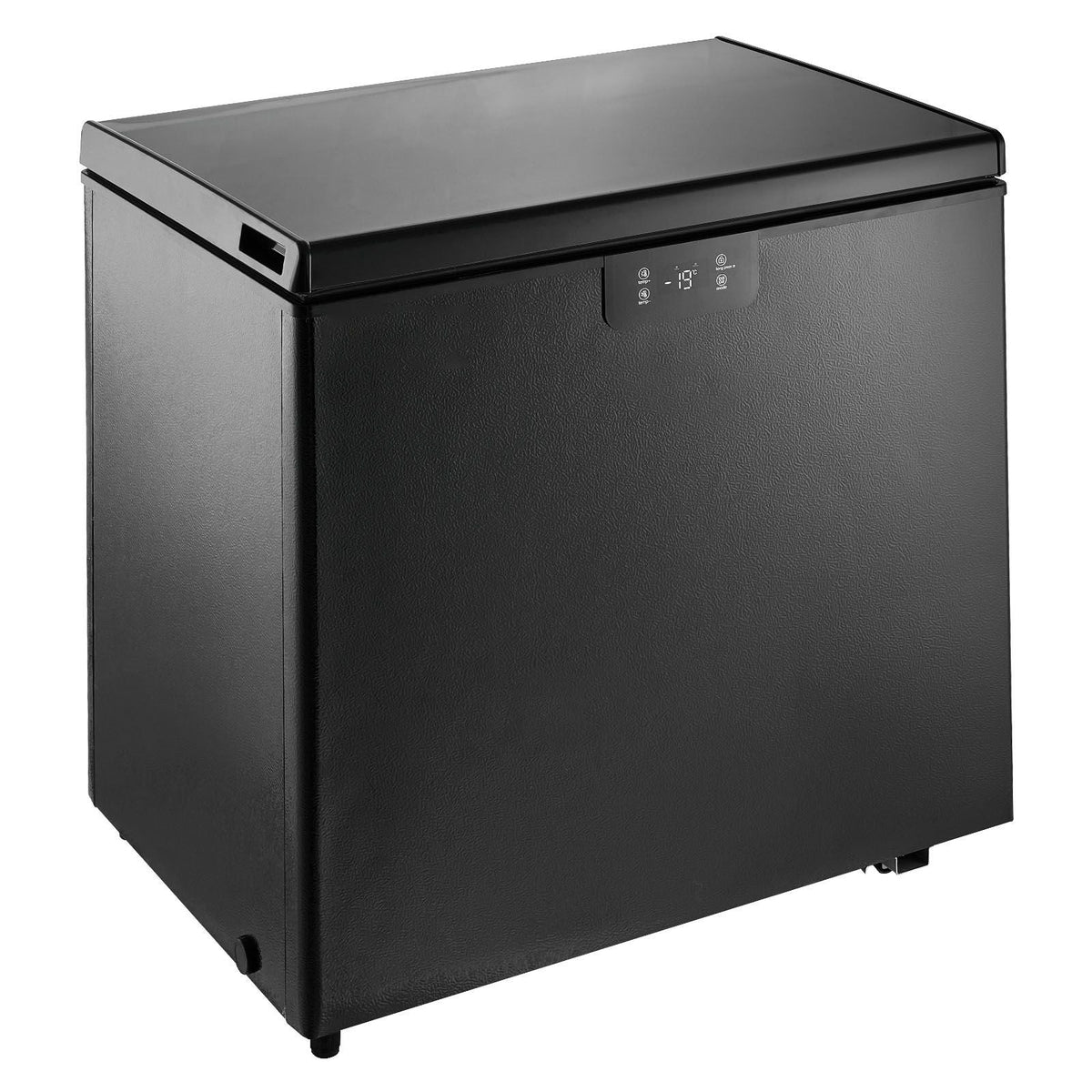 Chest Freezer, 5.4 Cu.ft / 153 L Compact Deep Freezer, Free Standing Top Open Door Compact Freezers with 2 Removable Baskets & Adjustable Thermostat, Energy Saving & Low Noise, Black