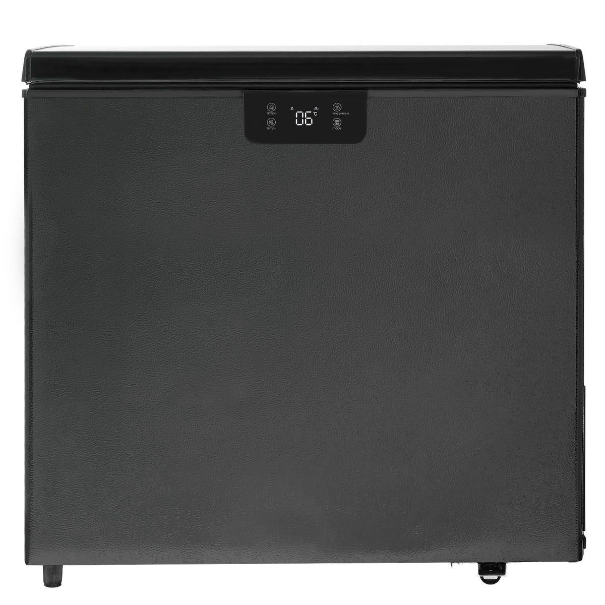 Chest Freezer, 5.4 Cu.ft / 153 L Compact Deep Freezer, Free Standing Top Open Door Compact Freezers with 2 Removable Baskets & Adjustable Thermostat, Energy Saving & Low Noise, Black