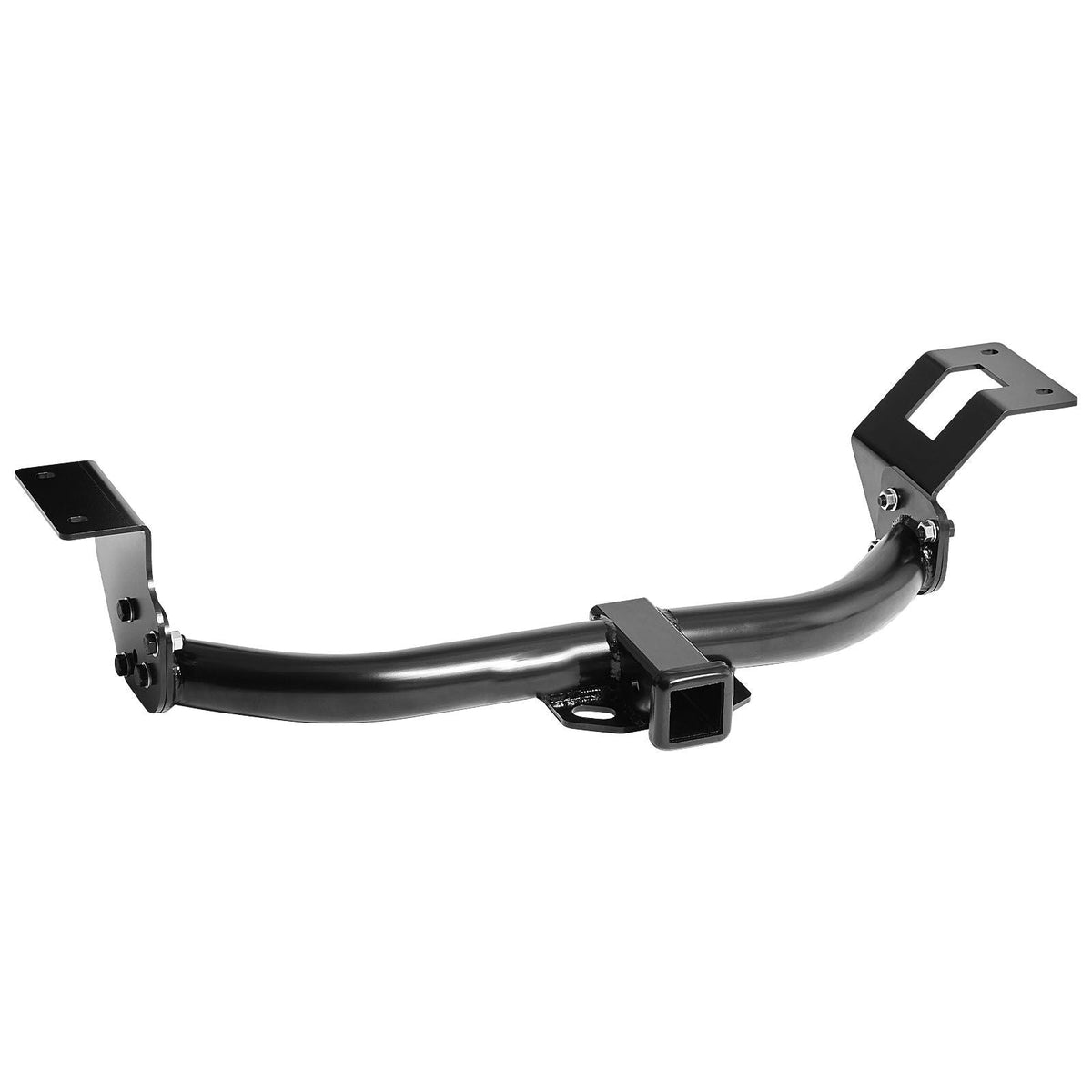 Class 3 Trailer Hitch, 2-Inch Receiver, 6000 lbs, Q345B Steel Tube Frame, Compatible with 2012-2016 Honda CR-V, Multi-Fit Hitch to Receive Ball Mount, Cargo Carrier, Bike Rack, Tow Hook, Black