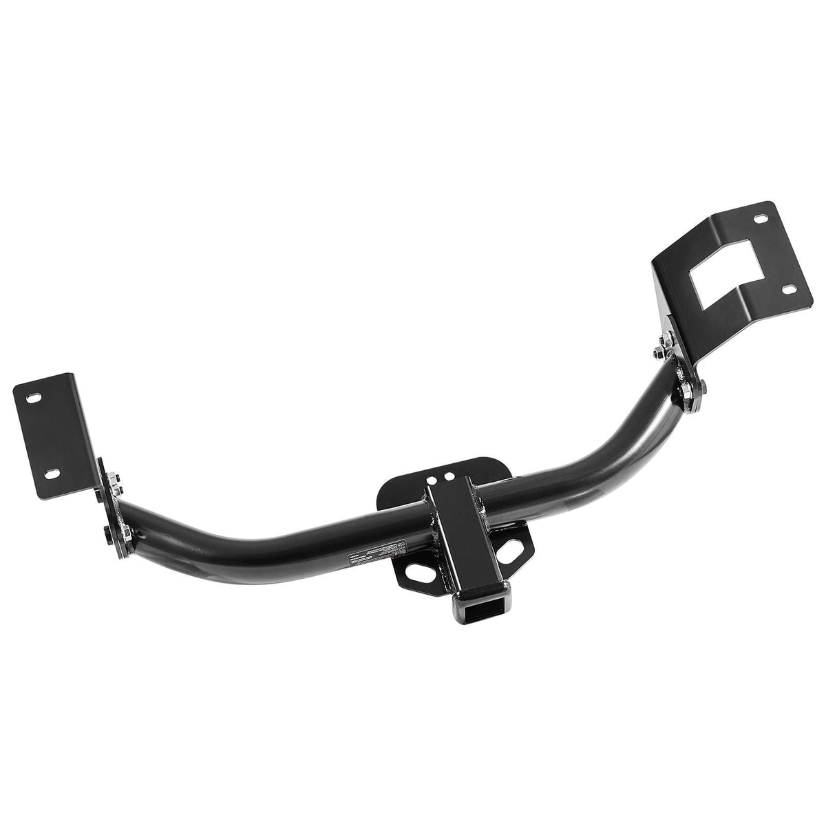 Class 3 Trailer Hitch, 2-Inch Receiver, 6000 lbs, Q345B Steel Tube Frame, Compatible with 2012-2016 Honda CR-V, Multi-Fit Hitch to Receive Ball Mount, Cargo Carrier, Bike Rack, Tow Hook, Black