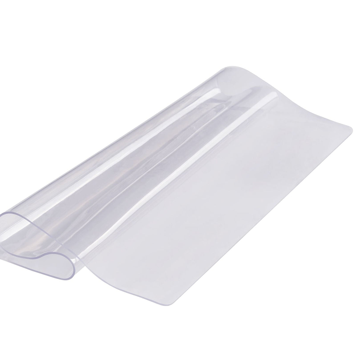 Clear Table Cover Protector, 12" x 12"/305 x 305 mm Table Cover, 1.5 mm Thick PVC Plastic Tablecloth, Waterproof Desktop Protector for Writing Desk, Coffee Table, Dining Room Table