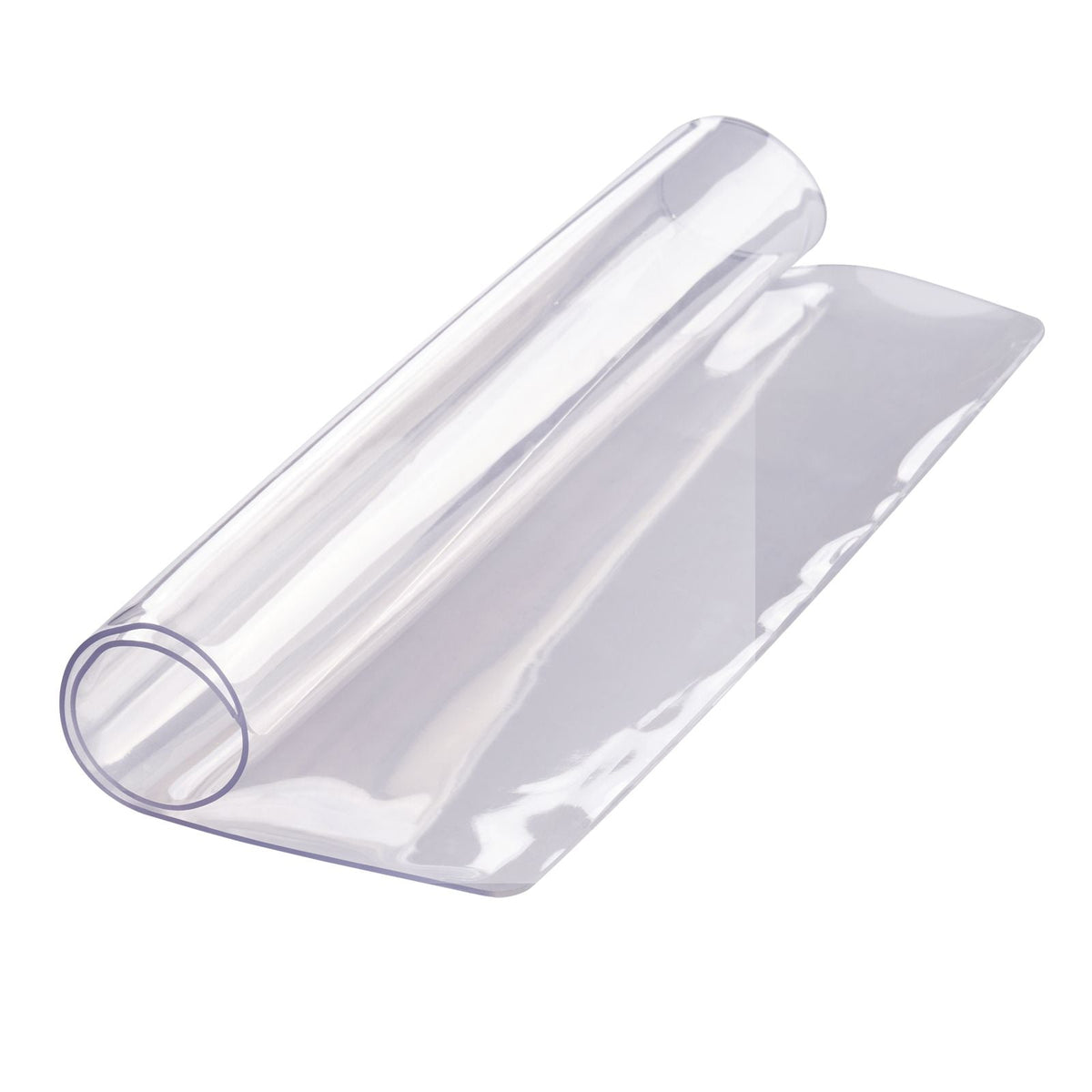 Clear Table Cover Protector, 12" x 12"/305 x 305 mm Table Cover, 1.5 mm Thick PVC Plastic Tablecloth, Waterproof Desktop Protector for Writing Desk, Coffee Table, Dining Room Table