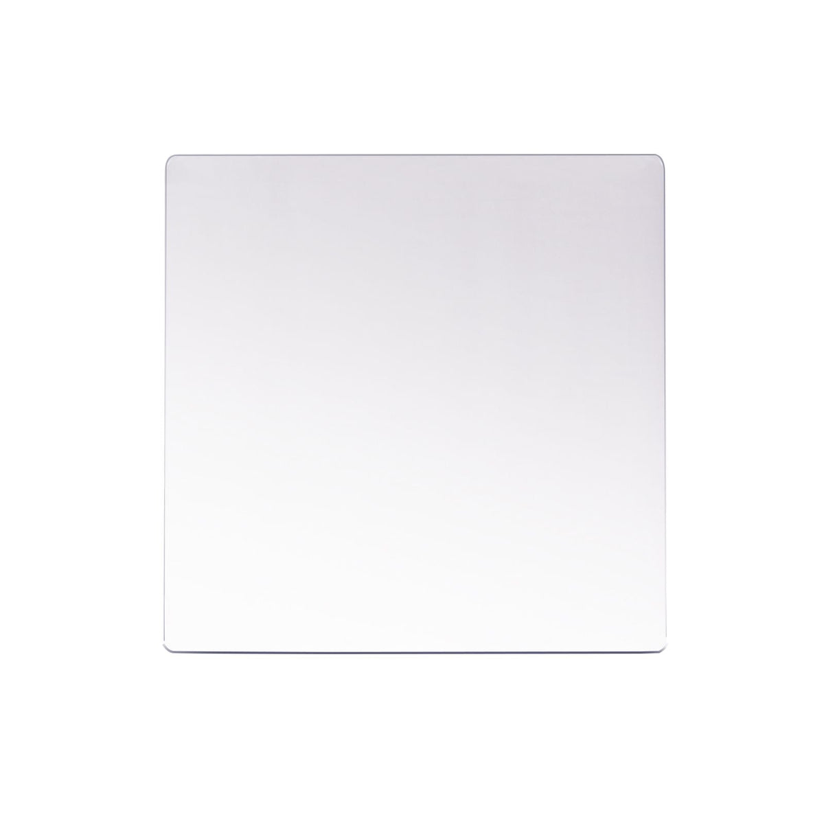 Clear Table Cover Protector, 12" x 12"/305 x 305 mm Table Cover, 1.5 mm Thick PVC Plastic Tablecloth, Waterproof Desktop Protector for Writing Desk, Coffee Table, Dining Room Table