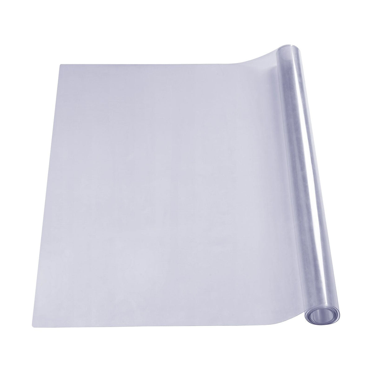 Clear Table Cover Protector, 18" x 36" Rectangle Table Cover, 1.5 mm Thick PVC Plastic Tablecloth, Waterproof Desktop Protector for Writing Desk, Coffee Table, Dining Room Table