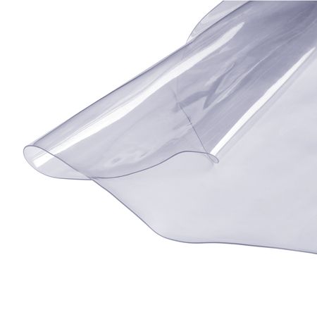 Clear Table Cover Protector, 18" x 36" Rectangle Table Cover, 1.5 mm Thick PVC Plastic Tablecloth, Waterproof Desktop Protector for Writing Desk, Coffee Table, Dining Room Table