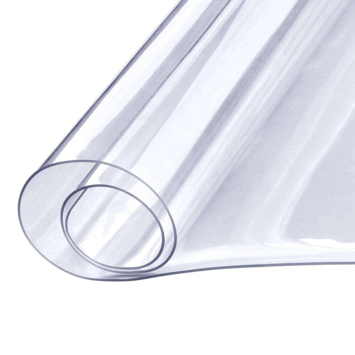 Clear Table Cover Protector, 36" x 72" Rectangle Table Cover, 1.5 mm Thick PVC Plastic Tablecloth, Waterproof Desktop Protector for Writing Desk, Coffee Table, Dining Room Table
