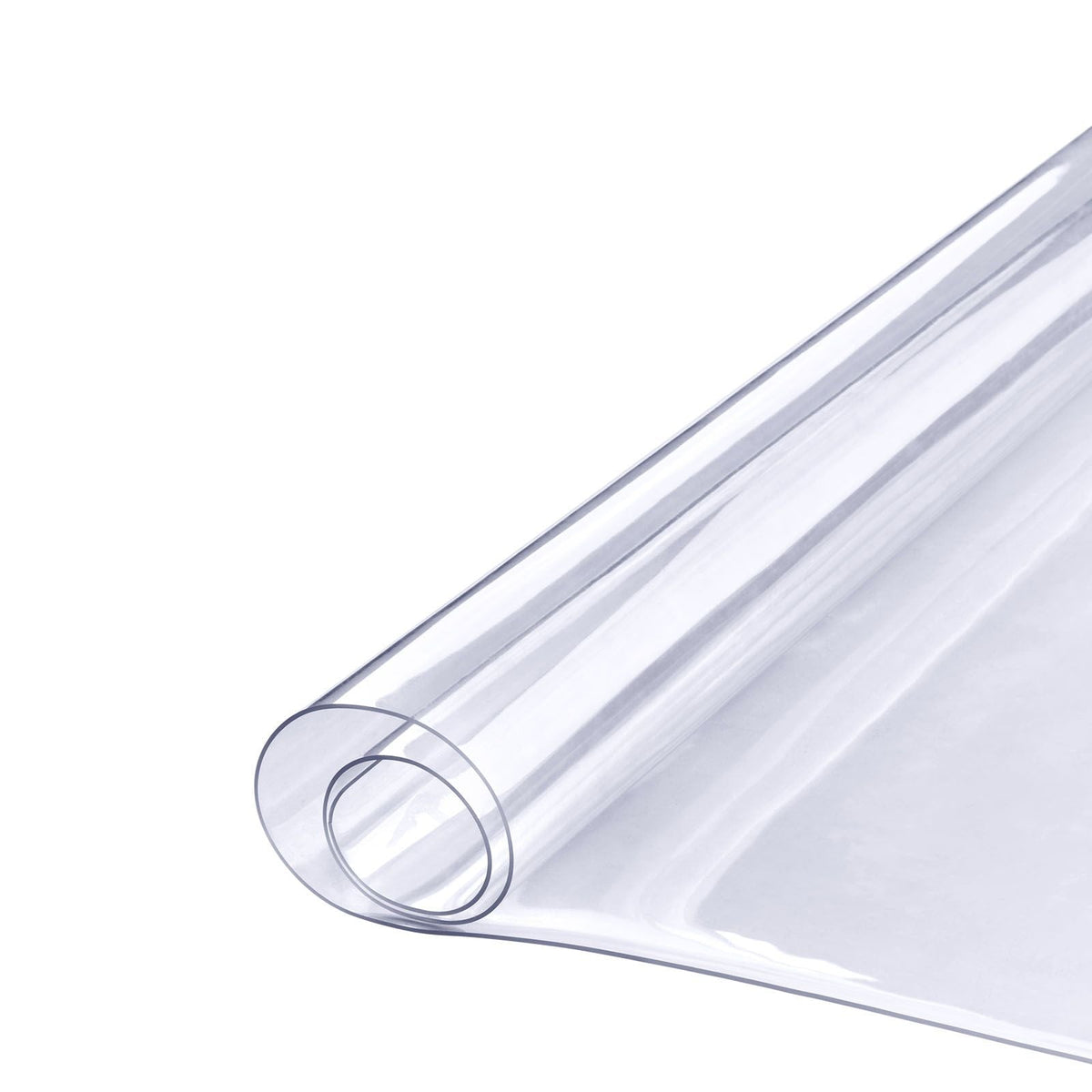 Clear Table Cover Protector, 36" x 72" Rectangle Table Cover, 1.5 mm Thick PVC Plastic Tablecloth, Waterproof Desktop Protector for Writing Desk, Coffee Table, Dining Room Table