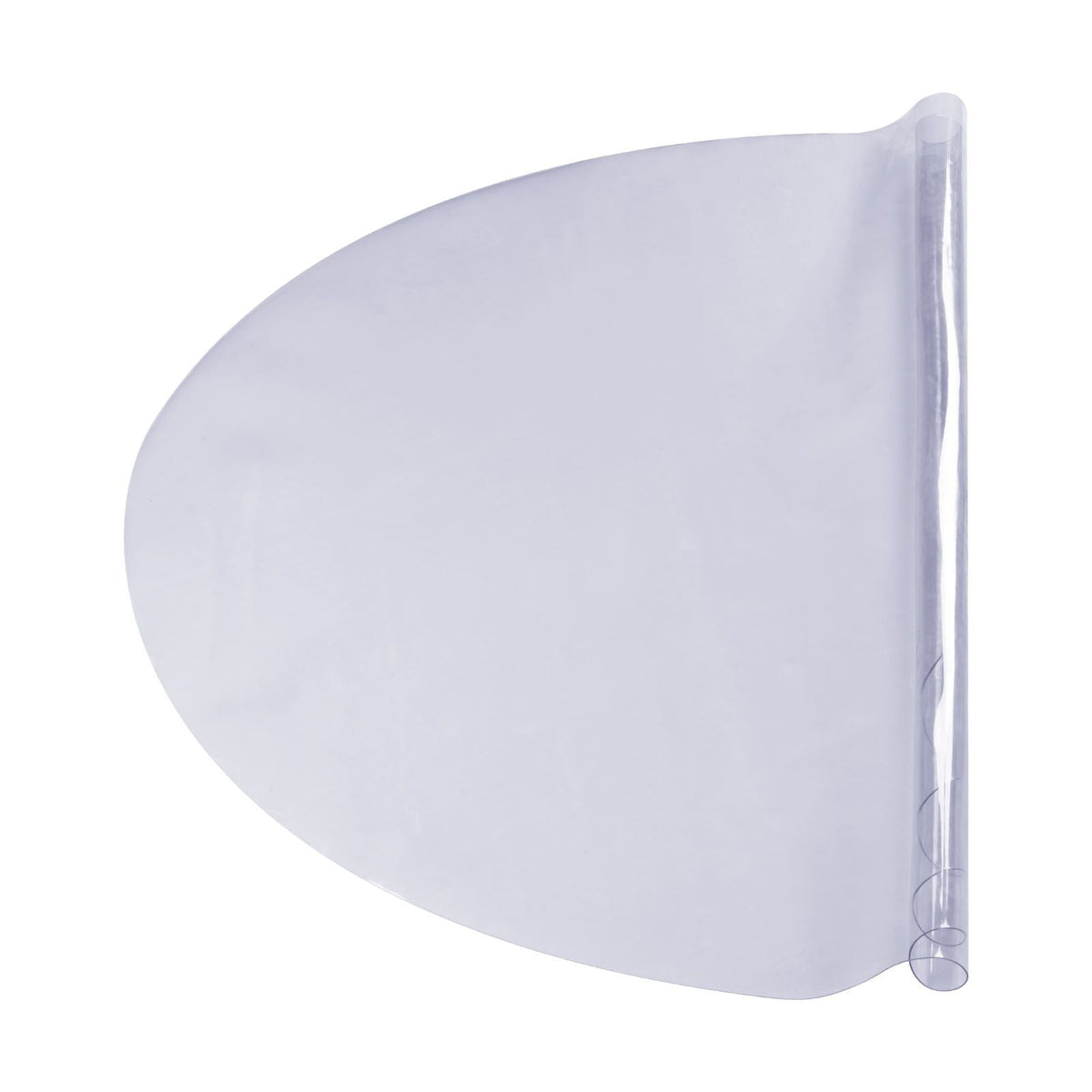 Clear Table Cover Protector, 42 inch/1068 mm Round Table Cover, 1.5 mm Thick PVC Plastic Tablecloth, Waterproof Desktop Protector for Writing Desk, Coffee Table, Dining Room Table