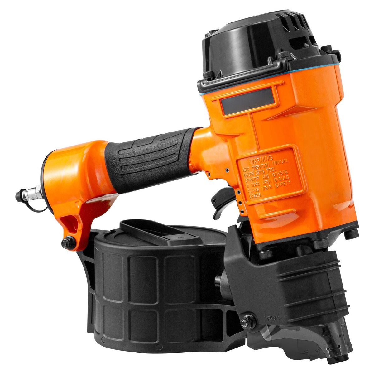 Coil Siding Nailer MCN70, 1-3/4" to 2-3/4" 15 Degree Pneumatic Siding Nail Gun, 70-120PSI Air Coil Nailer for Pallet, Crating, Framing, Siding and Fencing