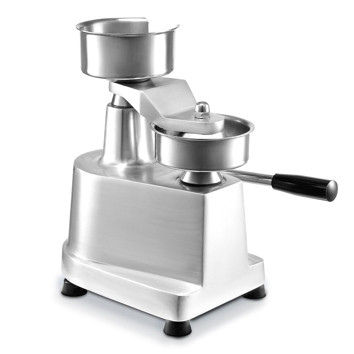 Commercial Burger Patty Maker, 100mm/4inch Hamburger Beef Patty Maker, Heavy Duty Food-Grade Stainless Steel Bowl Burger Press Machine, Kitchen Meat Forming Processor with 1000 Pcs Patty Papers