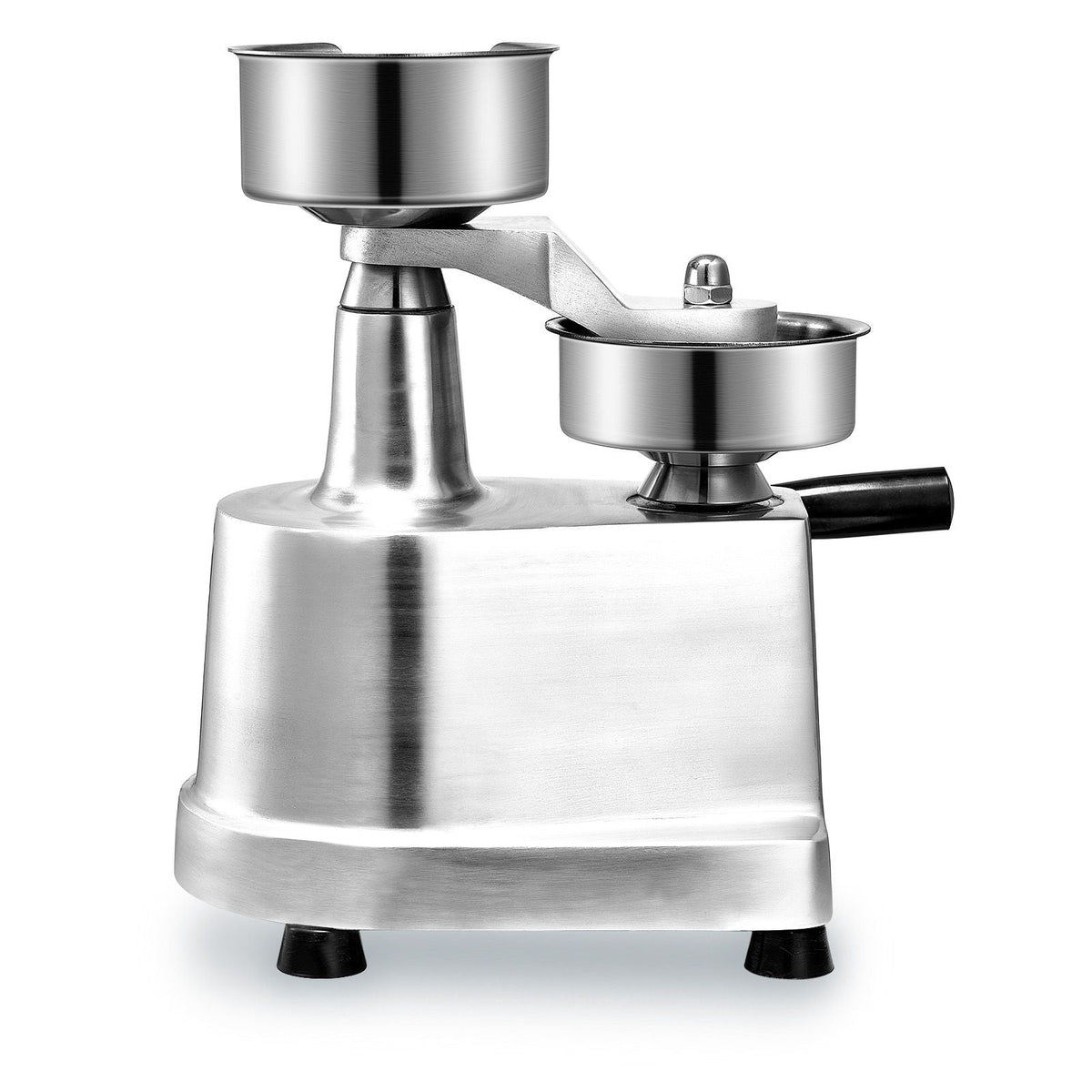 Commercial Burger Patty Maker, 100mm/4inch Hamburger Beef Patty Maker, Heavy Duty Food-Grade Stainless Steel Bowl Burger Press Machine, Kitchen Meat Forming Processor with 1000 Pcs Patty Papers
