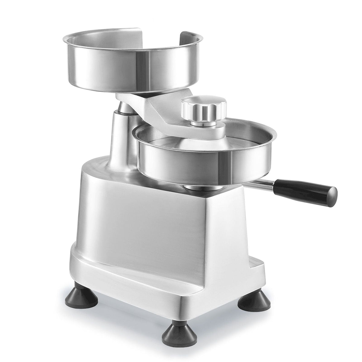 Commercial Burger Patty Maker, Hamburger Beef Patty Maker with 3 Convertible Mold(4/5/6-inch), Heavy Duty Stainless Steel Burger Press Machine, Meat Forming Processor with 1500 Pcs Patty Papers