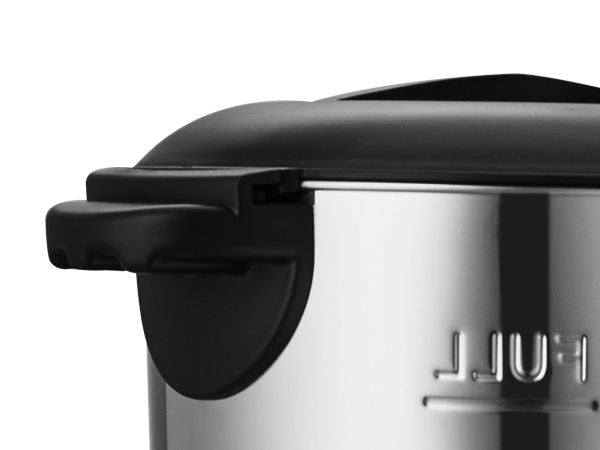 Commercial Coffee Urn, 50 Cups Stainless Steel Large Coffee Dispenser, 1000W 110V Electric Coffee Maker Urn For Quick Brewing, Hot Water Urn with Detachable Power Cord for Easy Cleaning, Silver