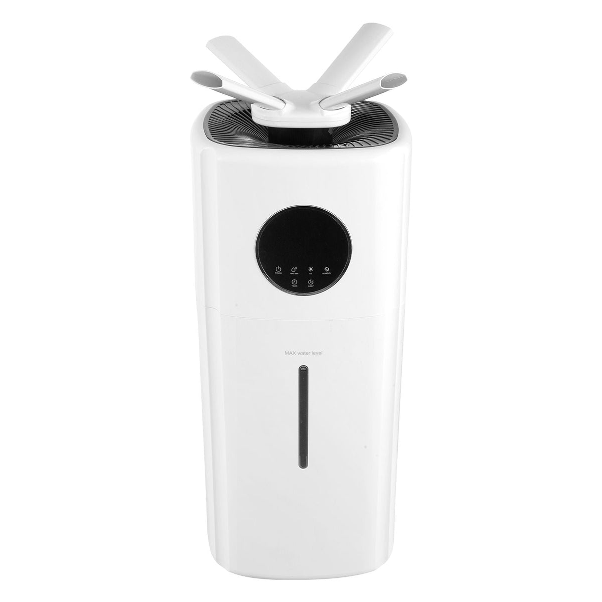 Commercial Humidifier, 5.5 Gal/21L 40.6 oz/h Cool Mist Output, Industrial Air Vaporizer for Large Room Up To 1291.7 Sq Ft,Top Refill Humidifier w/ 12-Hour Timer for Whole House,Greenhouse, Plant