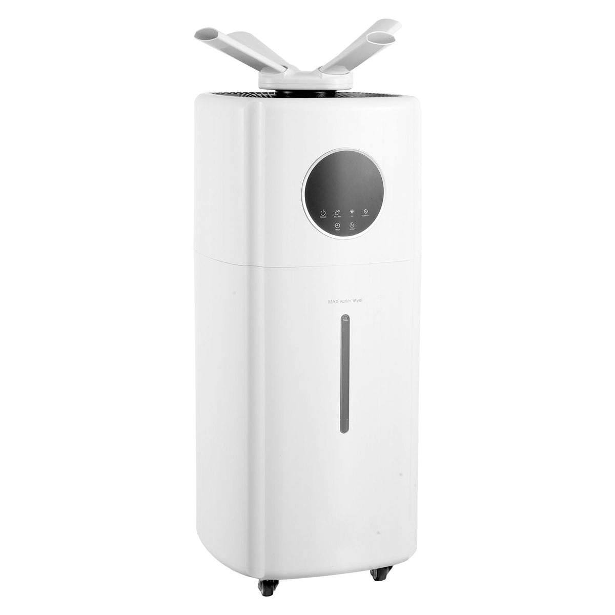 Commercial Humidifier, 5.5 Gal/21L 40.6 oz/h Cool Mist Output, Industrial Air Vaporizer for Large Room Up To 1291.7 Sq Ft,Top Refill Humidifier w/ 12-Hour Timer for Whole House,Greenhouse, Plant