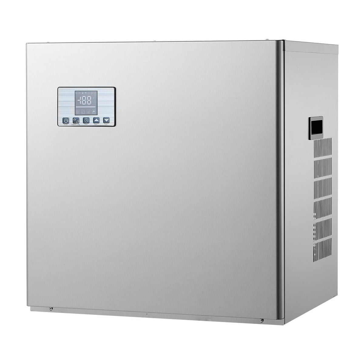 Commercial Ice Maker Machine - Head, 550 Lbs/Day Stainless Steel Ice Machine with Scheduled Ice-Making, Self-Cleaning, Adjustable Thickness, Ideal for Restaurant Bar Cafe Hotel - Head Only