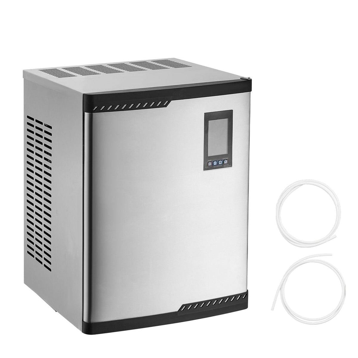 Commercial Ice Maker Machine - Head, 800 Lbs/Day Stainless Steel Ice Machine with Scheduled Ice-Making, Self-Cleaning, Adjustable Thickness, Ideal for Restaurant Bar Cafe Hotel - Head Only