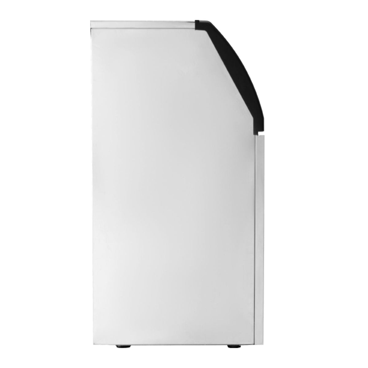 Commercial Ice Maker Machine, 130lbs/24H Ice Maker Machine with 33lbs Storage Capacity, 55 Ice Cubes in 15 Minutes, LED Digital Display Freestanding Self-Cleaning for Bar Office Restaurant