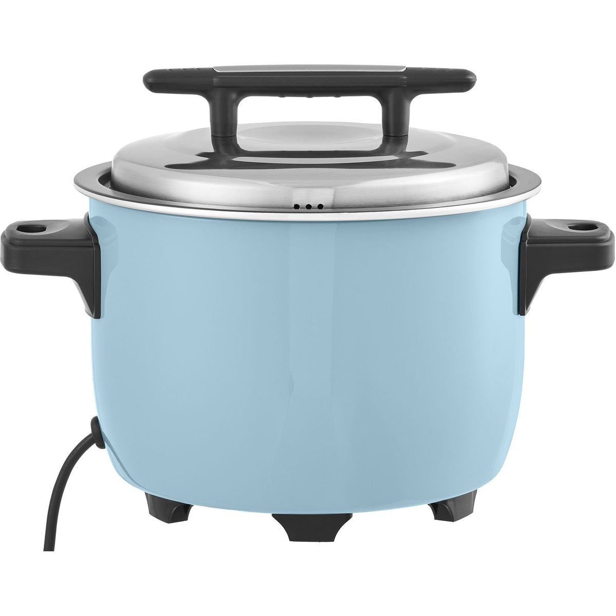 Commercial Rice Cooker, 50-Cup Rice Cooker, 10.57 Qt / 10 Liter Large Rice Cooker and Warmer with Nonstick Inner Pot, Fast Cooking and 24-Hour Keep Warm, with Rice Cup and Paddle, for Restaurant