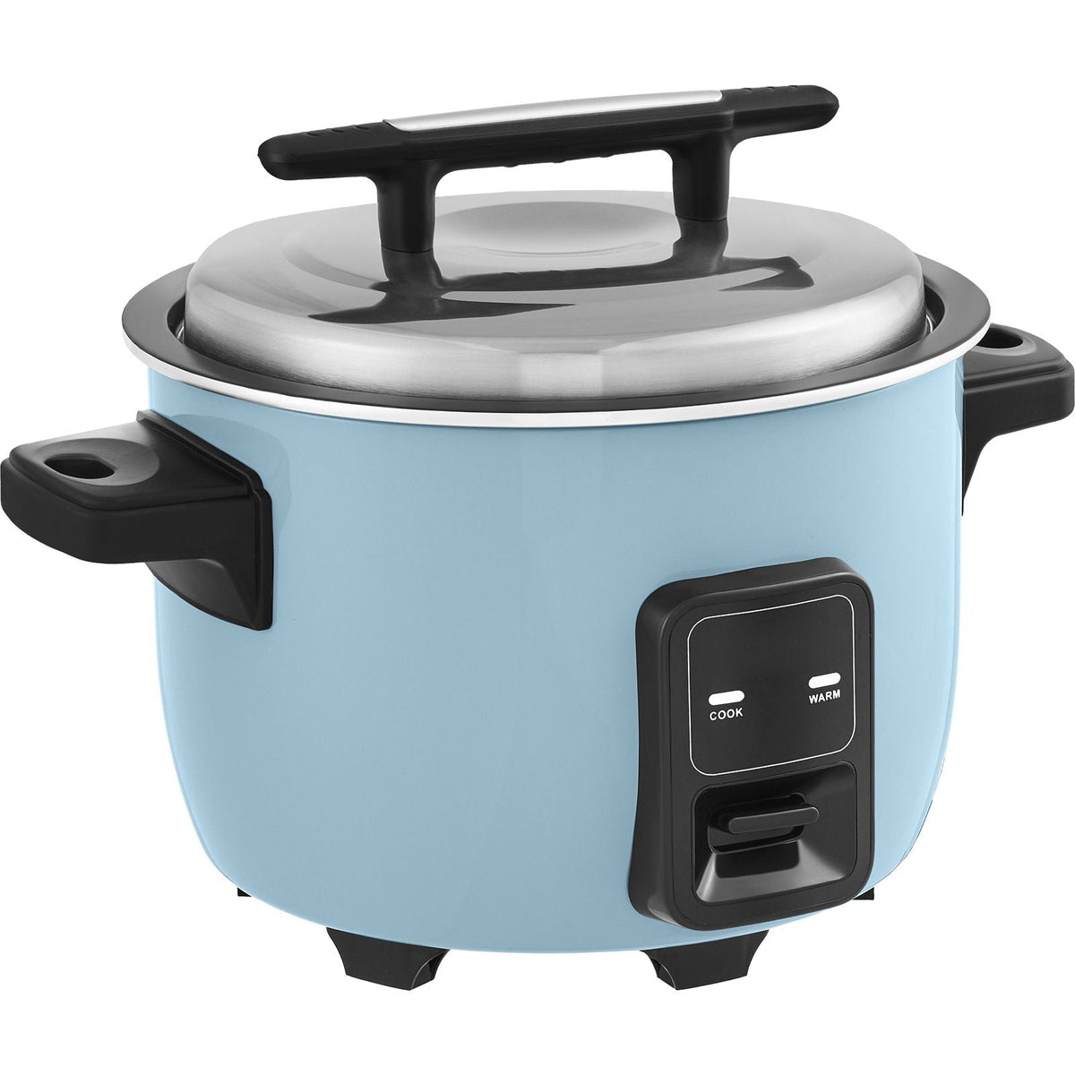 Commercial Rice Cooker, 50-Cup Rice Cooker, 10.57 Qt / 10 Liter Large Rice Cooker and Warmer with Nonstick Inner Pot, Fast Cooking and 24-Hour Keep Warm, with Rice Cup and Paddle, for Restaurant
