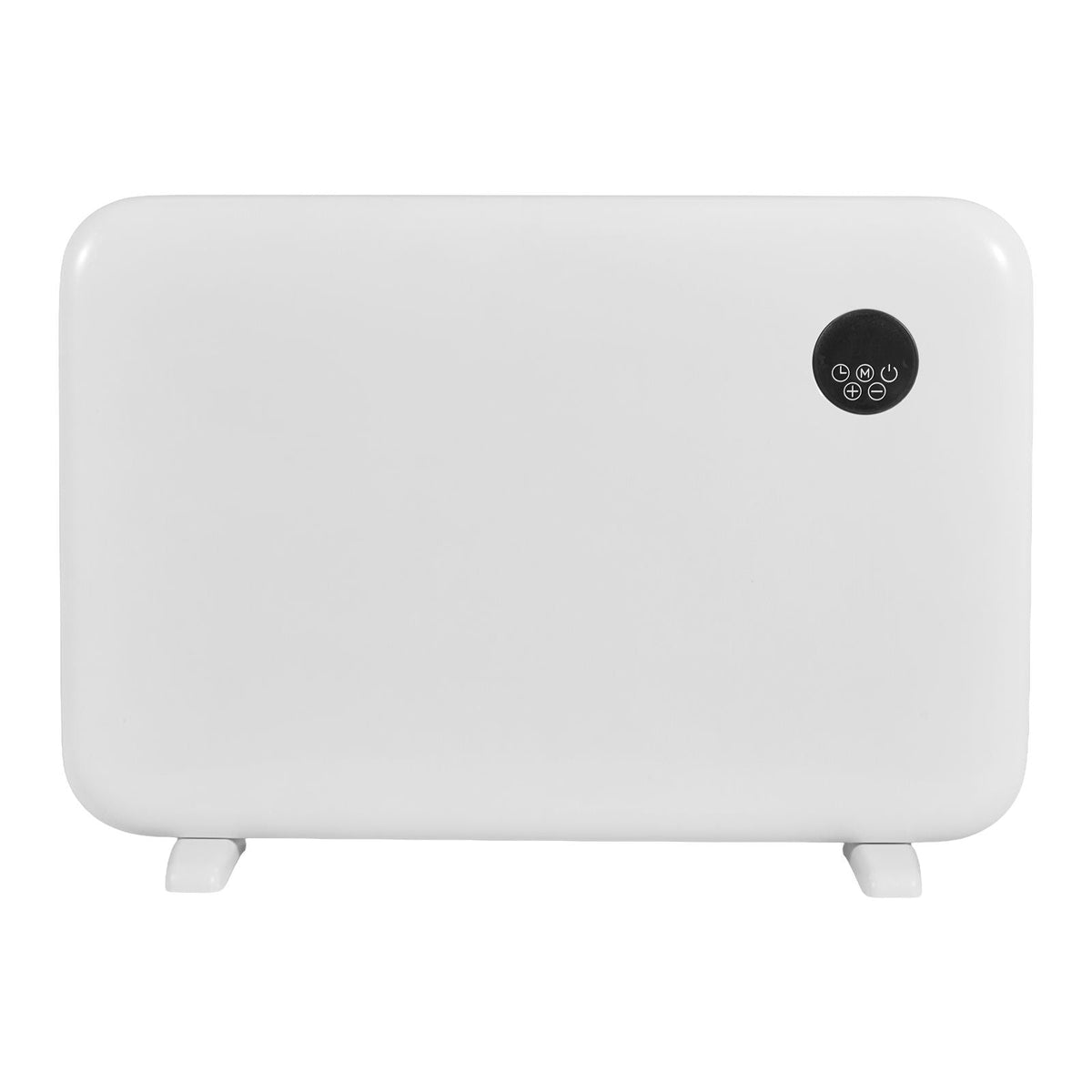 Convection Panel Heater, 1500W Electric Panel Space Heater with Remote & Touch Control, Portable Stand or Wall Mount Design with Anti-Tipping and Overheat Protection for Home and Office, White