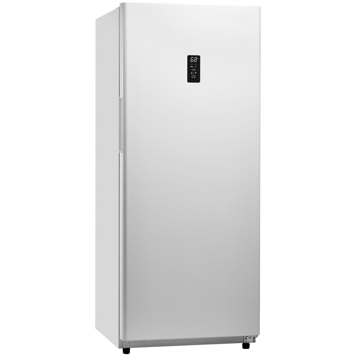 Convertible Freezer/Refrigerator, 14 Cu.Ft Frost Free Upright Freezer with Temp Control Panel, Door Open too Long Alarm, Adjustable Shelves and LED, Standing Fridge for Kitchen, Office, Garage