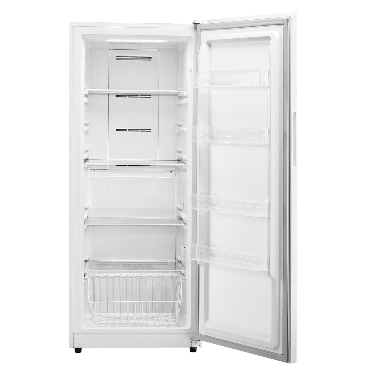 Convertible Freezer/Refrigerator, 17 Cu.Ft Frost Free Upright Freezer with Temp Control Panel, Door Open too Long Alarm, Adjustable Shelves and LED, Standing Fridge for Kitchen, Office, Garage
