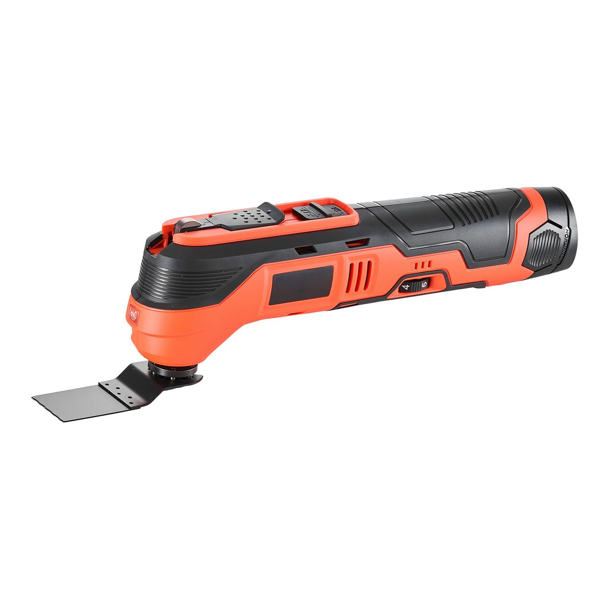 Cordless Oscillating Tool, 12V Multitool Oscillating Saw Tool with 6 Variable Speeds 6000 - 17500 OPM, 3.2° Oscillation Angle, 2.0Ah Battery Pack & Charger, 8PCS Saw Accessories & LED Work Light