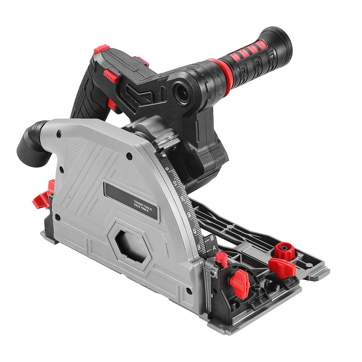 Cordless Track Saw, 5-1/2 in Blade, Brushless Plunge Circular Saw Kit, Tracksaw with Hard Case, 2.05 in Cutting Depth, for Wood, Plastic, Metal, Compatible with Makita Batteries (Tool Only)