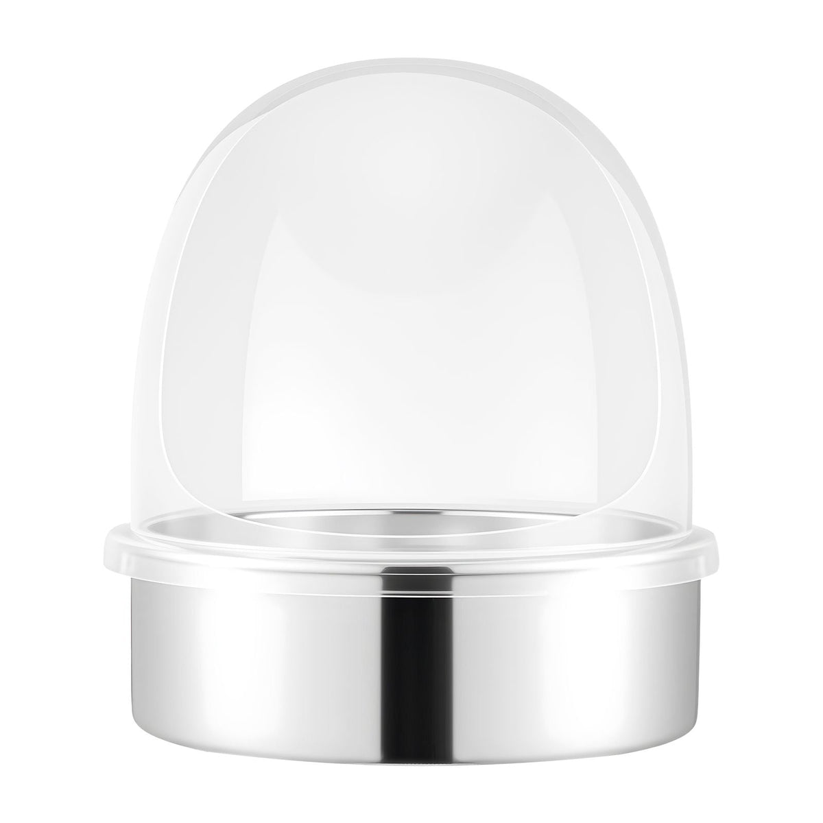 Cotton Candy Machine Cover, Transparent Acrylic Dome Bubble Shield, Cotton Candy Machine Bubble Shield Compatible with 15inch Cottons Candies Machines Bowl for Party, Shops, Bottom Groove Design