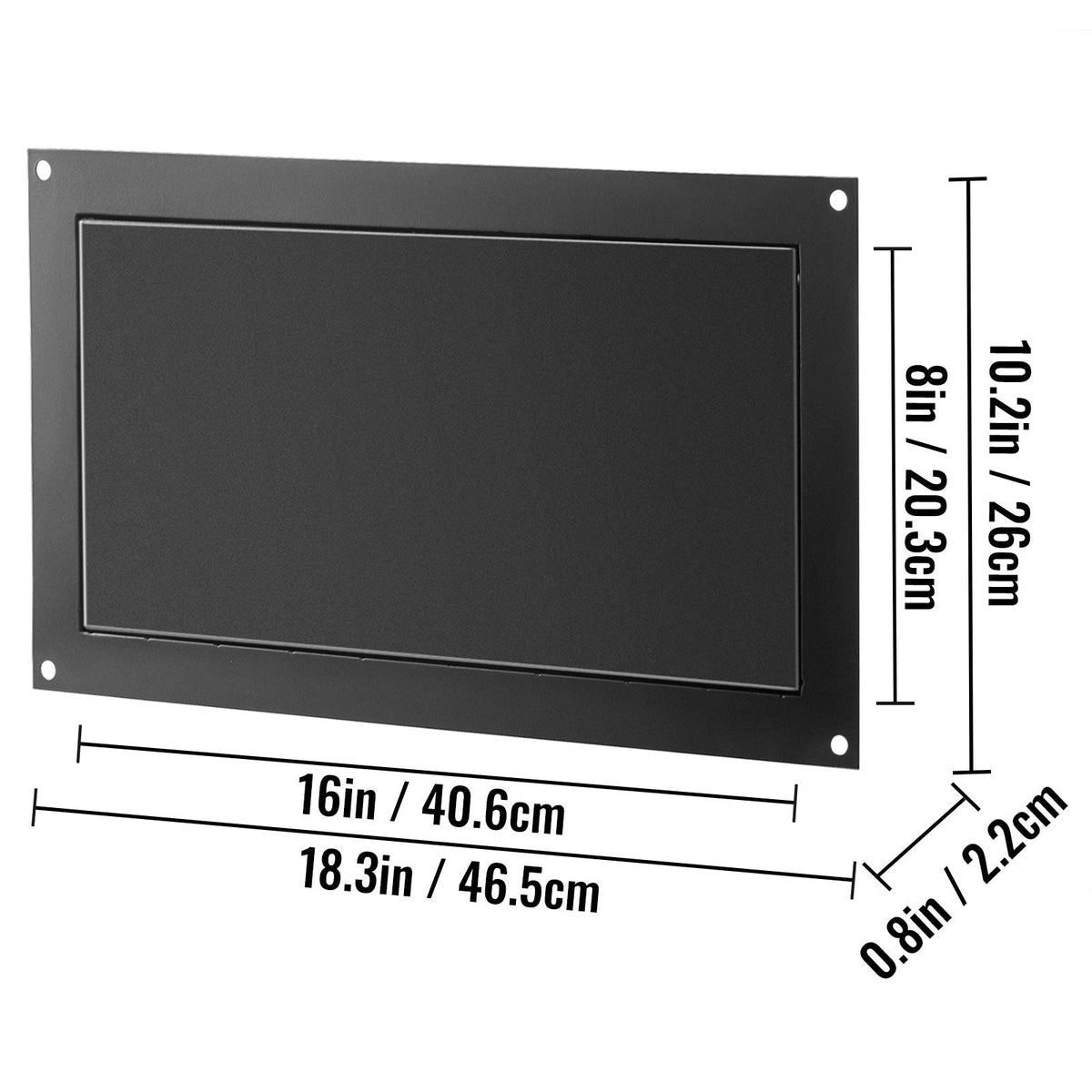 Crawl Space Flood Vent Foundation Flood Vent 8"Height x 16"Width Wall Vent