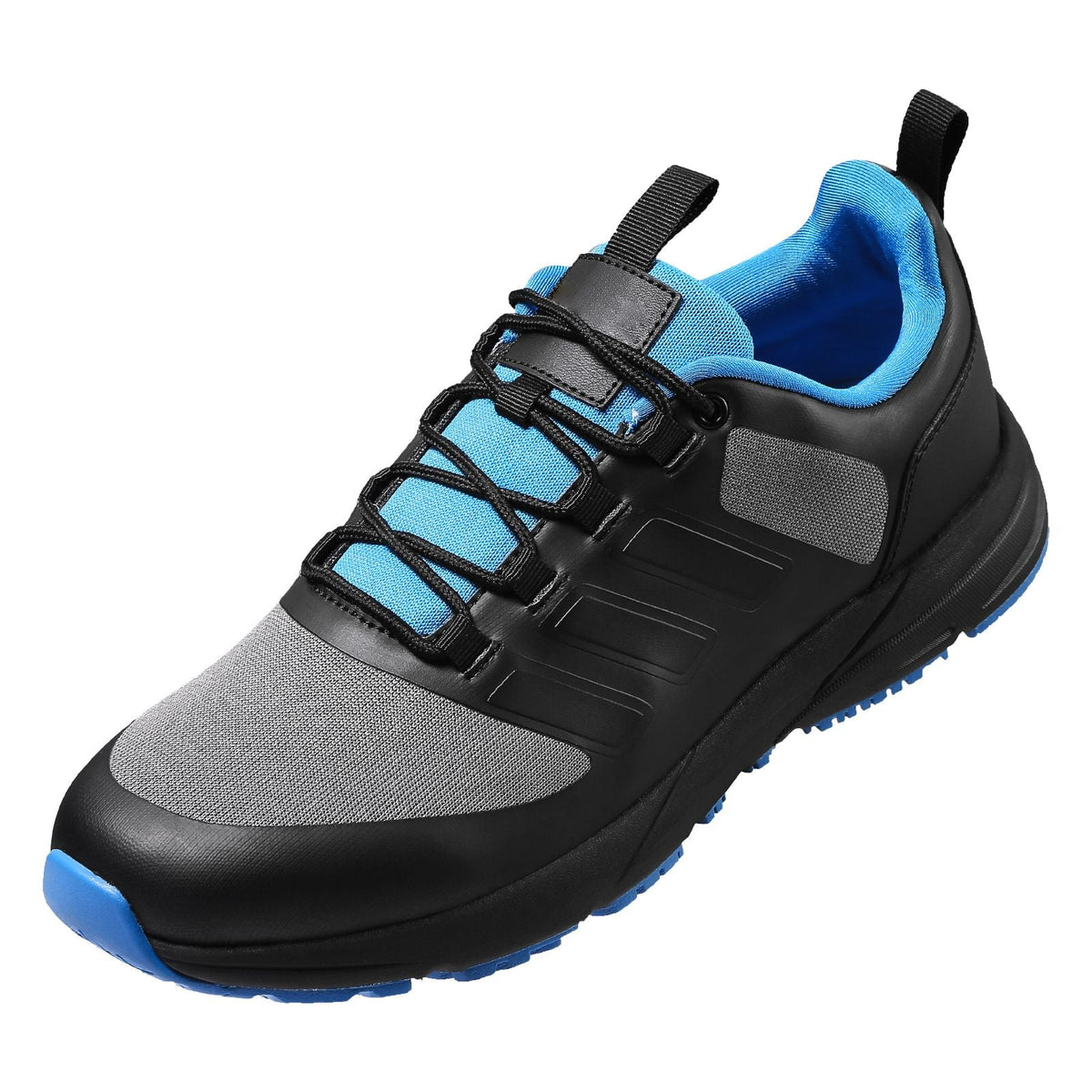Cross Training Shoes, M Width Sneakers US Size 11, Wide Toe Box Shoes with Arch Support & Adjustable Lace-up, Training Shoes for Running, Gymnastics, Dog Walking, and Weightlifting (Black)