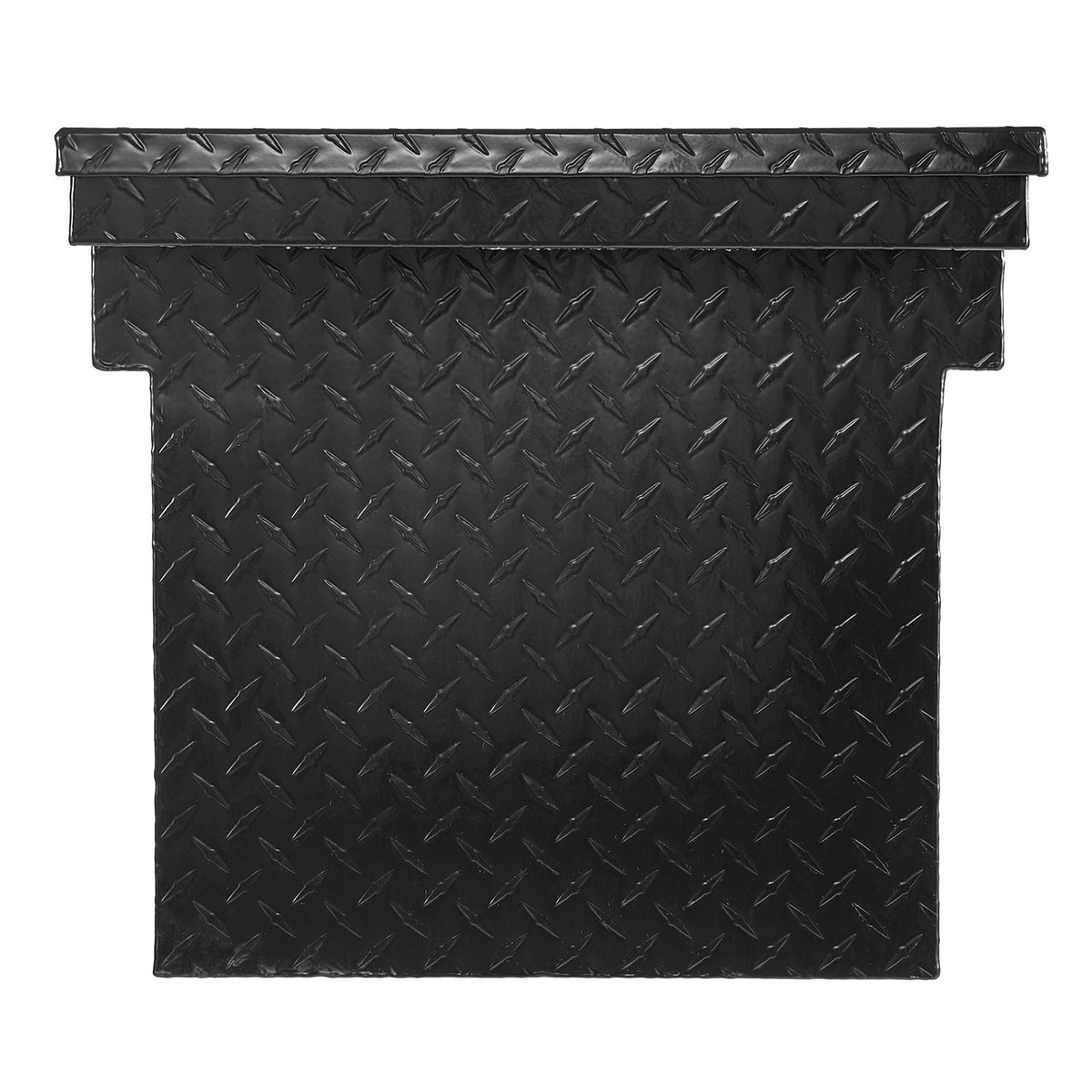 Crossover Truck Tool Box, 69x20x14 In, Heavy Duty Aluminum Toolbox with Diamond Texture, Pick Up Truck Bed RV Trailer Toolbox, Waterproof Storage Organizer with Lock, Keys, Side Handles, Black