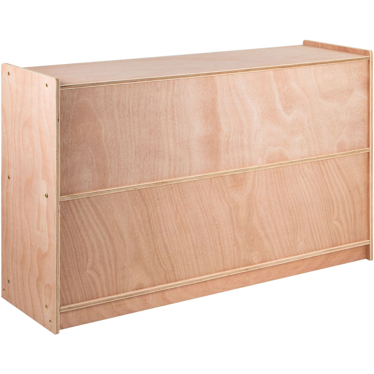 Cubby Mobile Tray Storage Cabinet, 20-Compartment Cubby Storage Shelf, Cubby Storage Cabinet 4 x 5, Classroom Cubbies, Classroom Furniture for Home, Daycare and Preschool, Natural