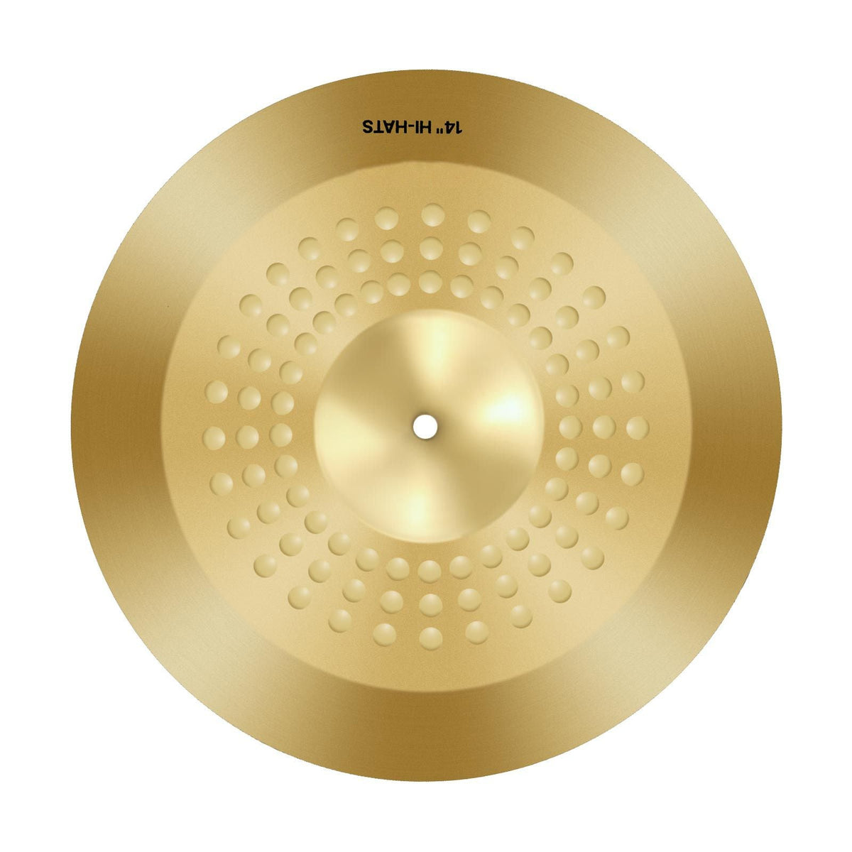Cymbal Pack, 4 Pieces Cymbals for Drum Set, Alloy Cymbals Drum Set Includes 14-inch Hi-Hats, 16-inch Crash, 20-inch Ride, 10-inch Splash, Drumsticks & Cymbal Bag, Alloy Cymbal Pack for Drummer