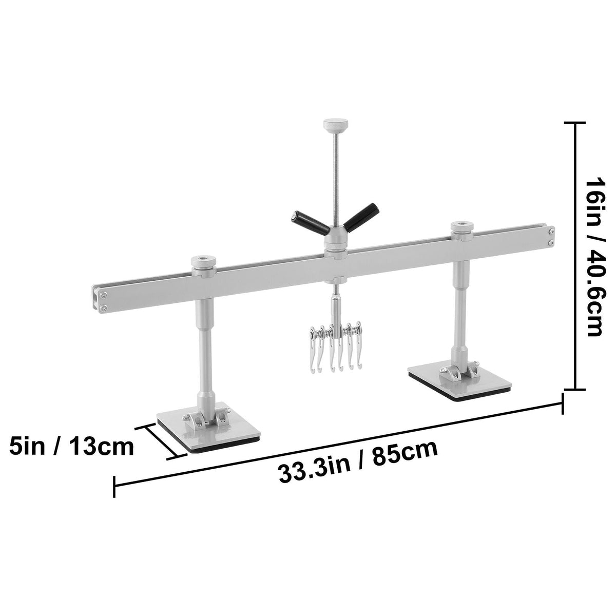 Dent Pull Lever Bar Kit Fit for Both Aluminum and Steel Dent Pulling (33INCH/850MM)