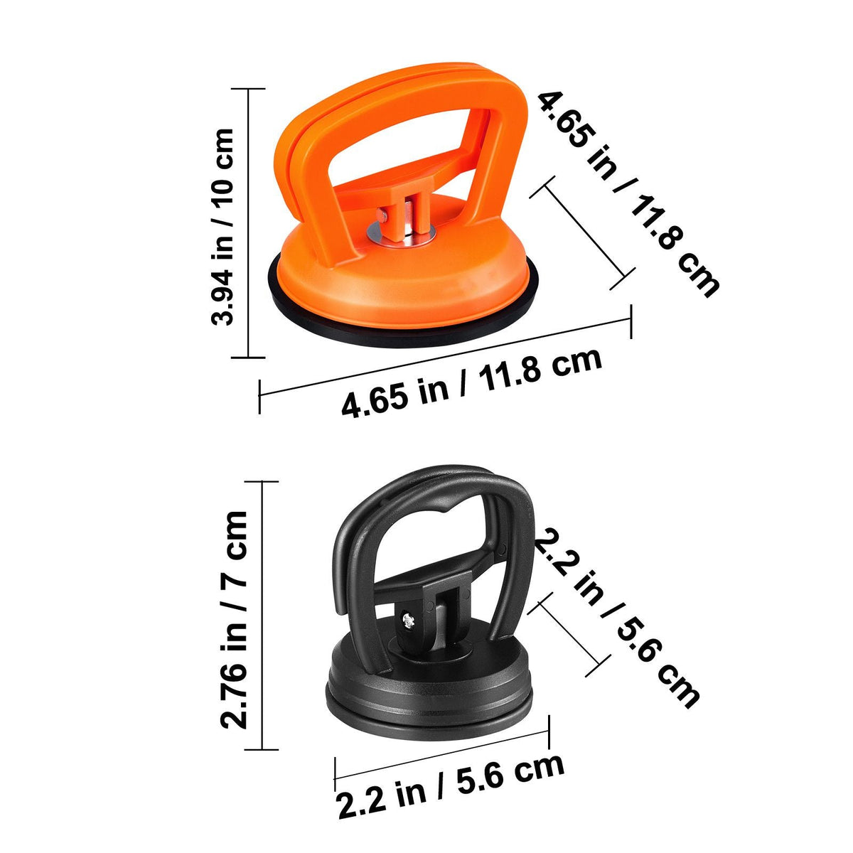 Dent Removal Kit, 3 Packs Suction Cups, Dent Puller Handle Lifter with Gloves and Cloth, Paintless Car Dent Puller Remover for Car Dent Repair, Glass, Tiles, Mirror Lifting and Moving