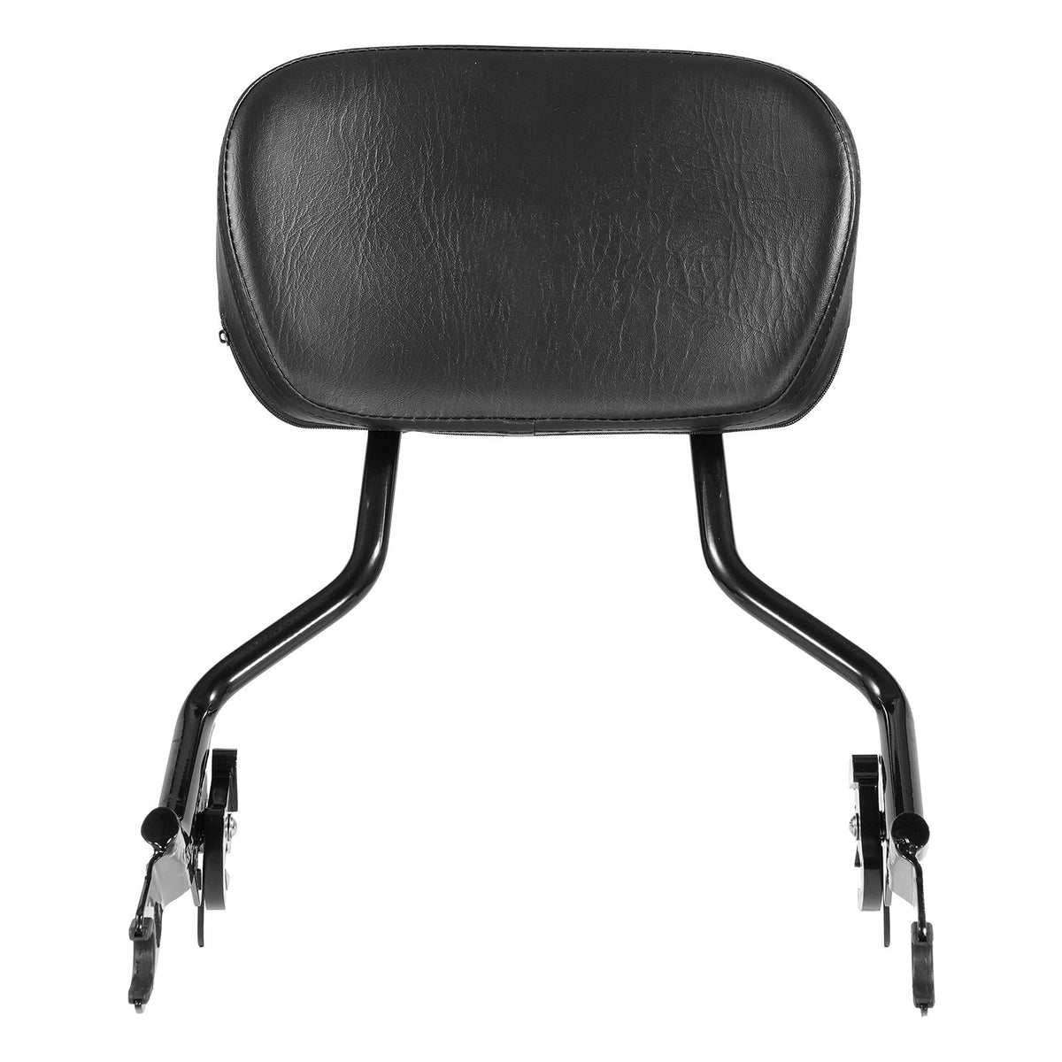 Detachable Motorcycle Passenger Backrest, Compatible with Harley-Davidson Touring, Street Glide, Road Glide, Road King, 16-Inch Height, Black