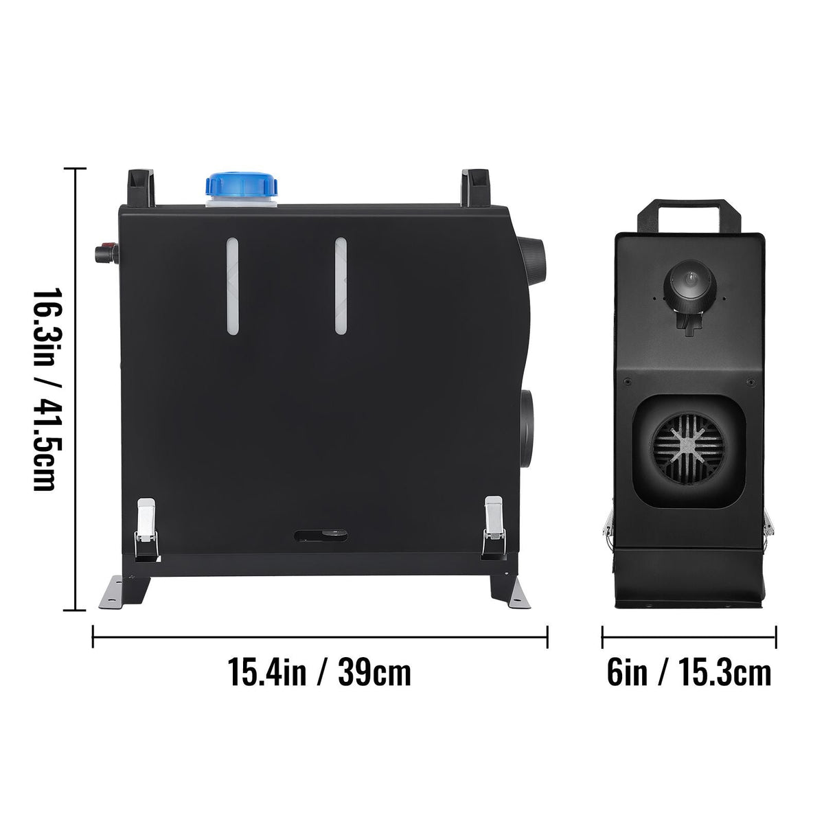 Diesel Air Heater, 12V 8KW All-in-One Diesel Heater, Diesel Parking Heater with Remote Control and Muffler for Car, Vans, Truck, RV, Boats, Trailer, Motorhome and Caravan
