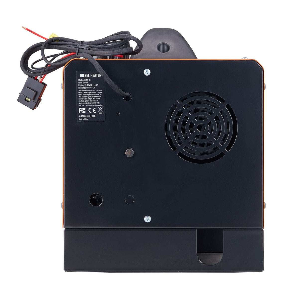 Diesel Air Heater, 12V 8KW All-on-one Diesel Heater with Remote Control and LCD Display, 5L Fuel Tank Portable Diesel Parking Heater, Rapid Heating for RV Trailer Camper Van Boat