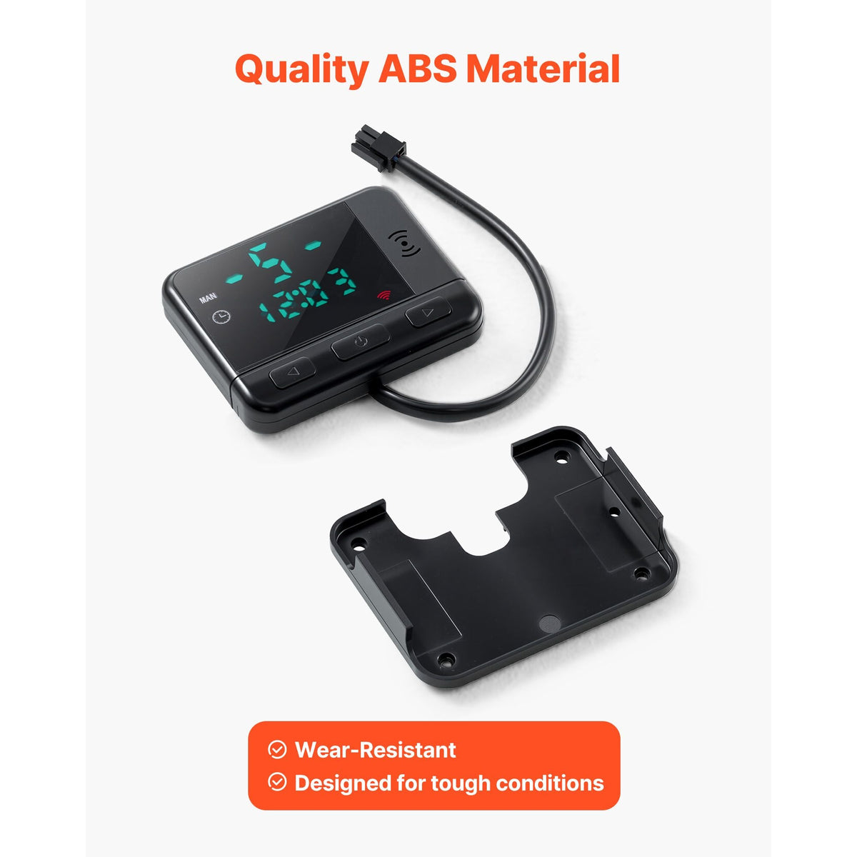 Diesel Air Heater Controller, DC5V Universal Diesel Air Heater Controller Thermostat Switch, Parking Heaters Controllers with LCD Display and Remote Control, Fits for 2KW/5KW/8KW Diesels Heaters