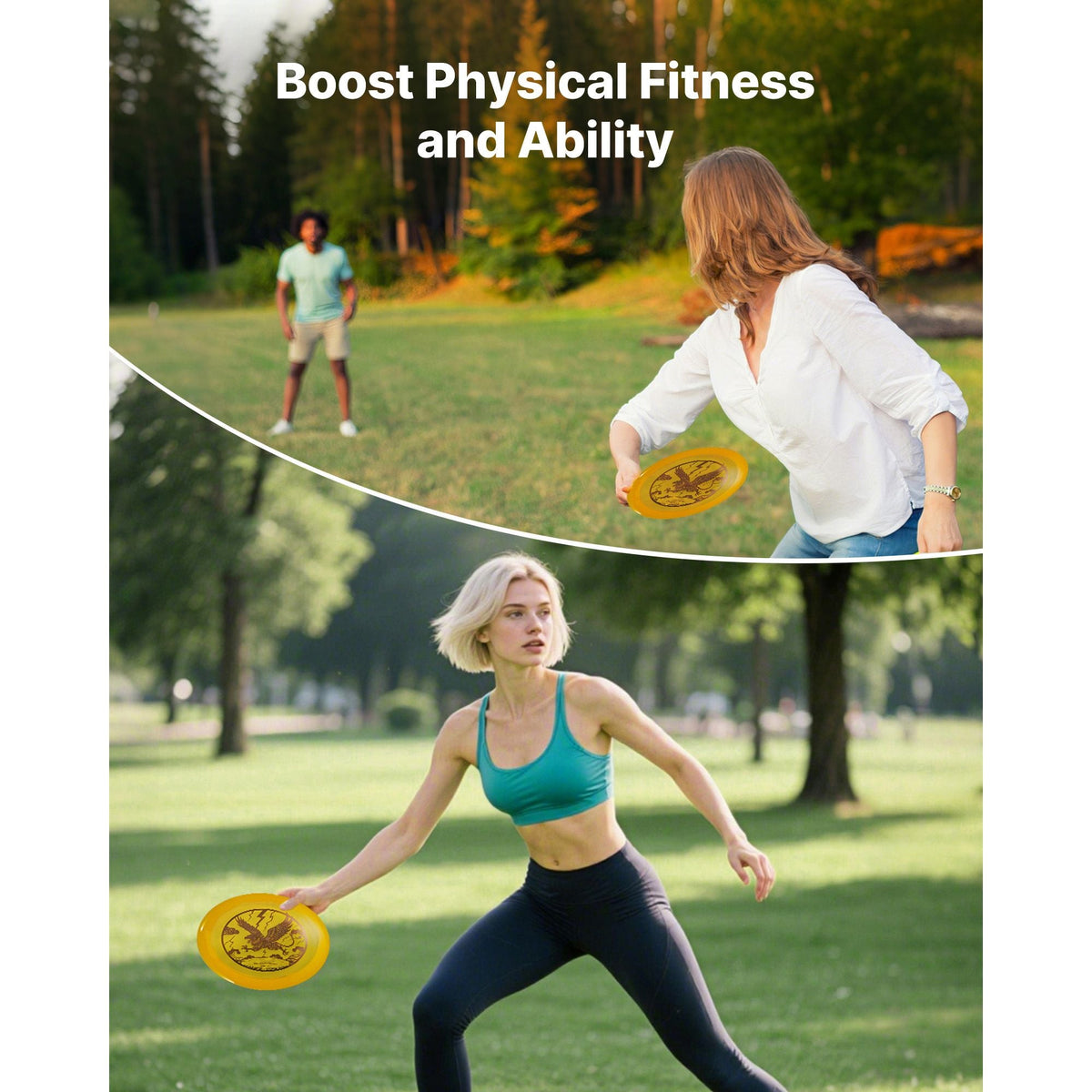 Disc Golf Set, 8 Pack Disc Golf Starter Set, Beginners Flying Discs for Full-Body Strength Training, with Putter, Mid-Range, Driver, PDGA Approved, for Outdoor Backyard, Lawn, Beach, and Park