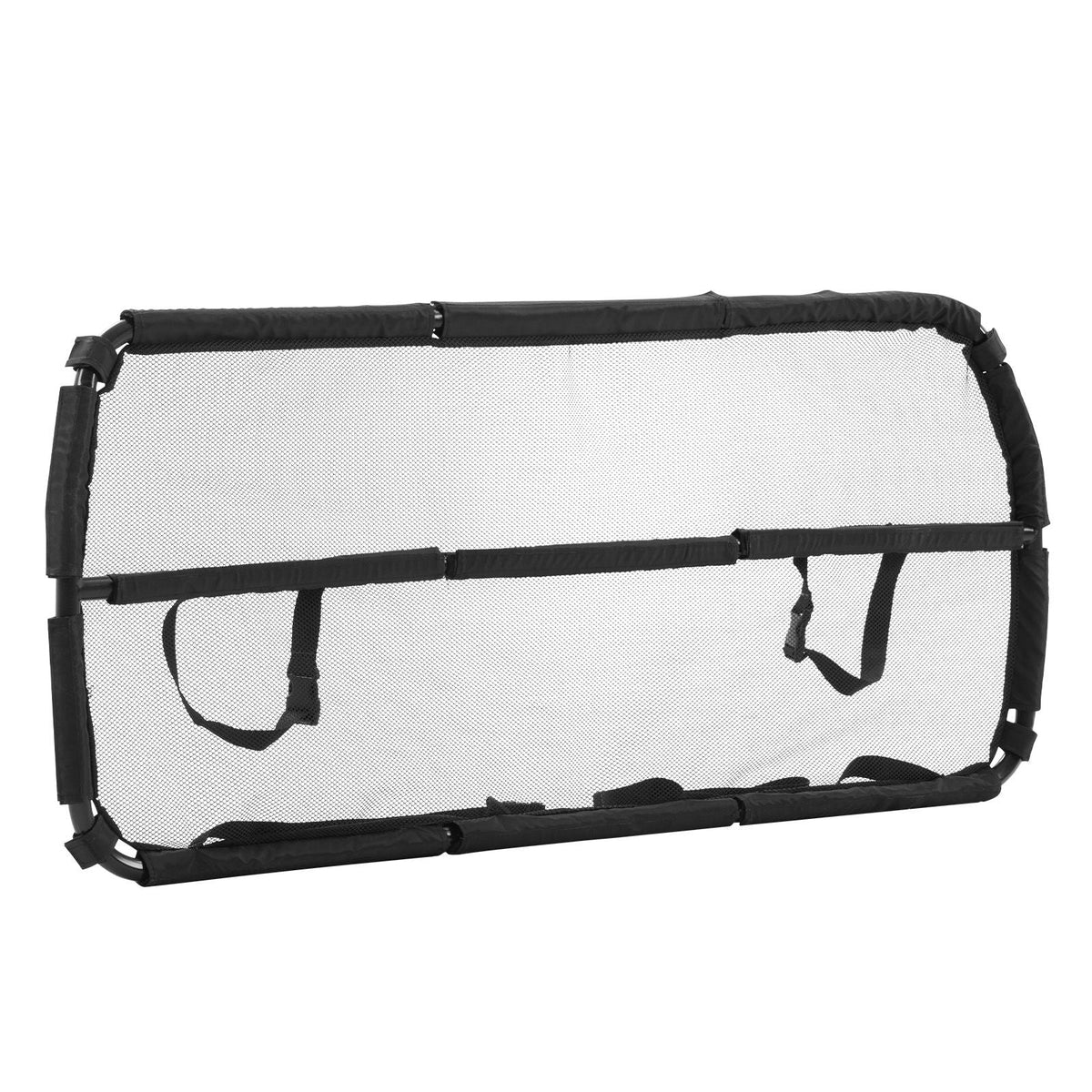 Dog Car Barrier, 46" Wide Car Divider for Cargo Area, Vehicle Pet Barrier with See Through Net Mesh, Universal-Fit Dog Car Barrier for Small-Sized SUVs, Trucks and Vehicle, Black