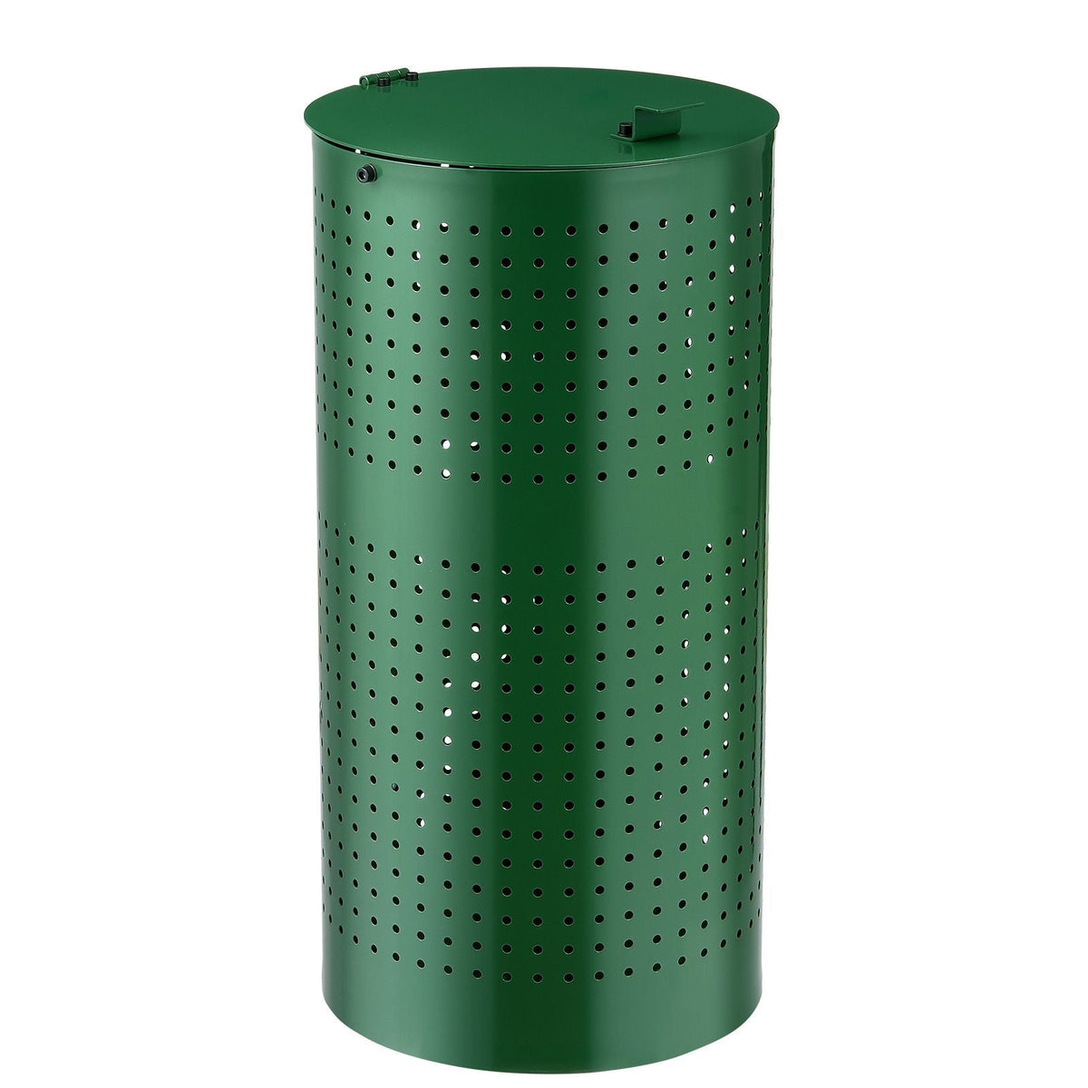 Dog Poop Trash Can with 50 Liner Bags, 11.5 Gallons Outdoor Dog Waste Bin with Lid & Liner Clip for Pet Waste Station, Dog Waste Disposal Container for Garden Backyard Park