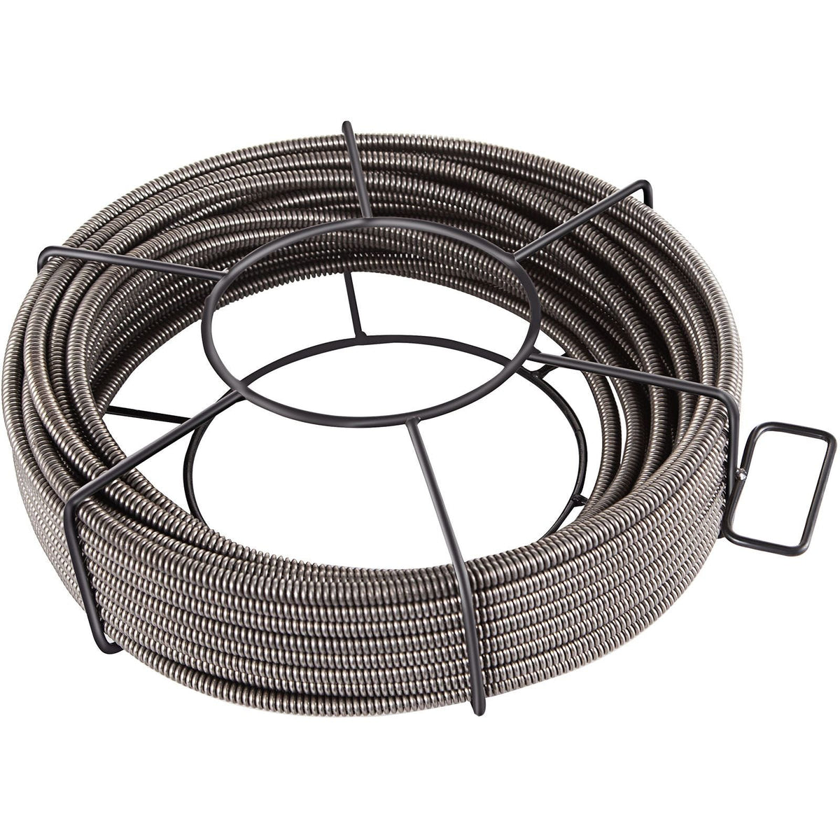 Drain Cleaning Cable 50 Feet x 1/2 Inch Solid Core Cable Sewer Cable Drain Auger Cable Cleaner Snake Clog Pipe Drain Cleaning Cable Sewer Drain Auger Snake Pipe