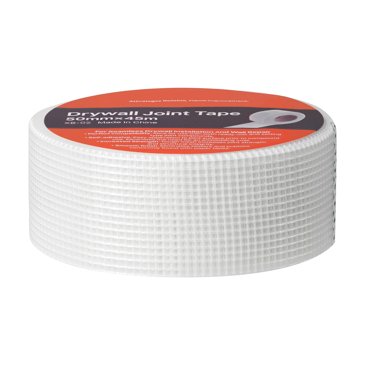 Drywall Mesh Tape, 1.97 inch W x 147.64 ft L Self-Adhesive Fiberglass Drywall Joint Tape, 36 Rolls Dry Wall Patch for Easy Sheetrock Ceiling Crack Repair, to Achieve Smooth Even Wall Surface