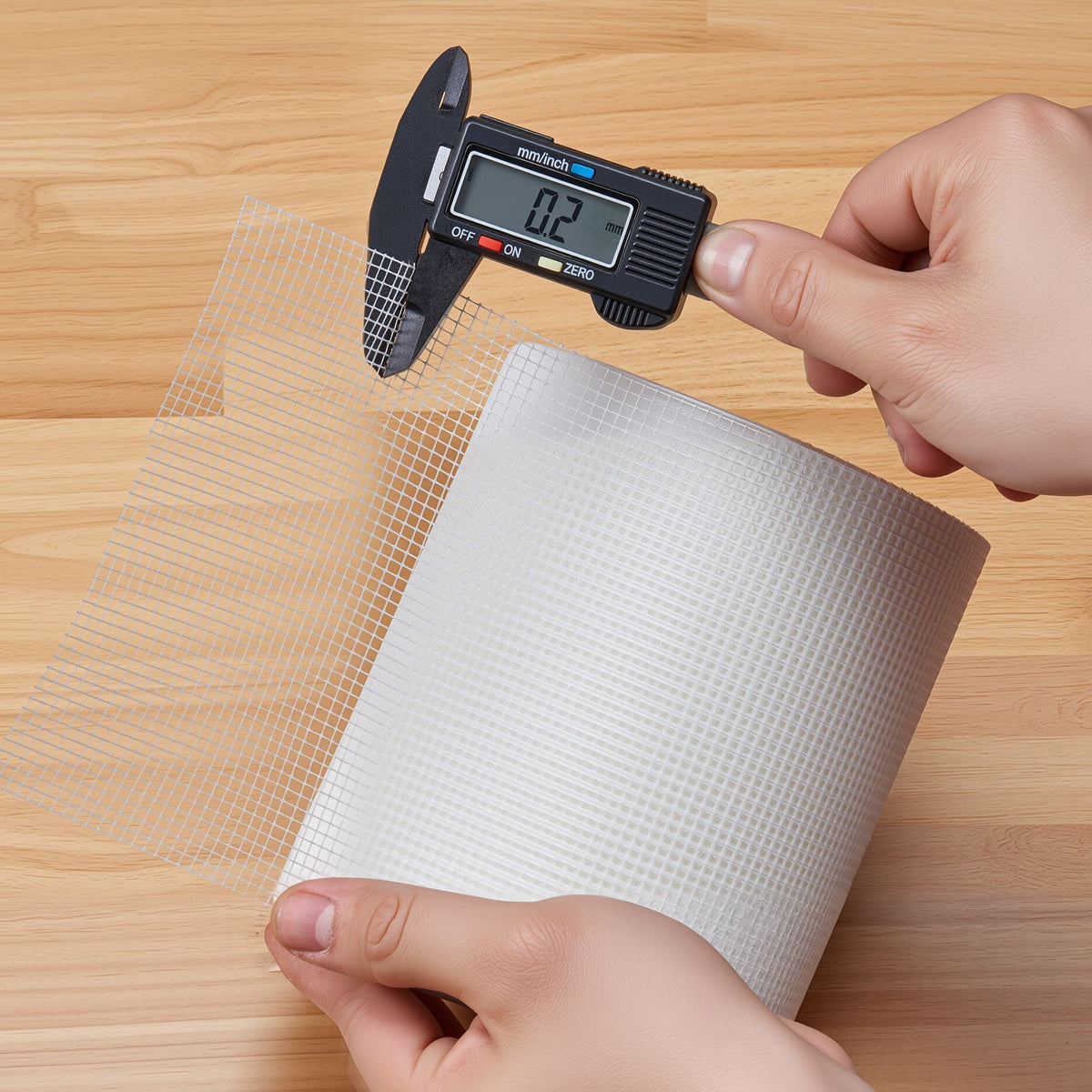 Drywall Mesh Tape, 5.91 inch W x 98.43 ft L Self-Adhesive Fiberglass Drywall Joint Tape, 12 Rolls Dry Wall Patch for Easy Sheetrock Ceiling Crack Repair, to Achieve Smooth Even Wall Surface