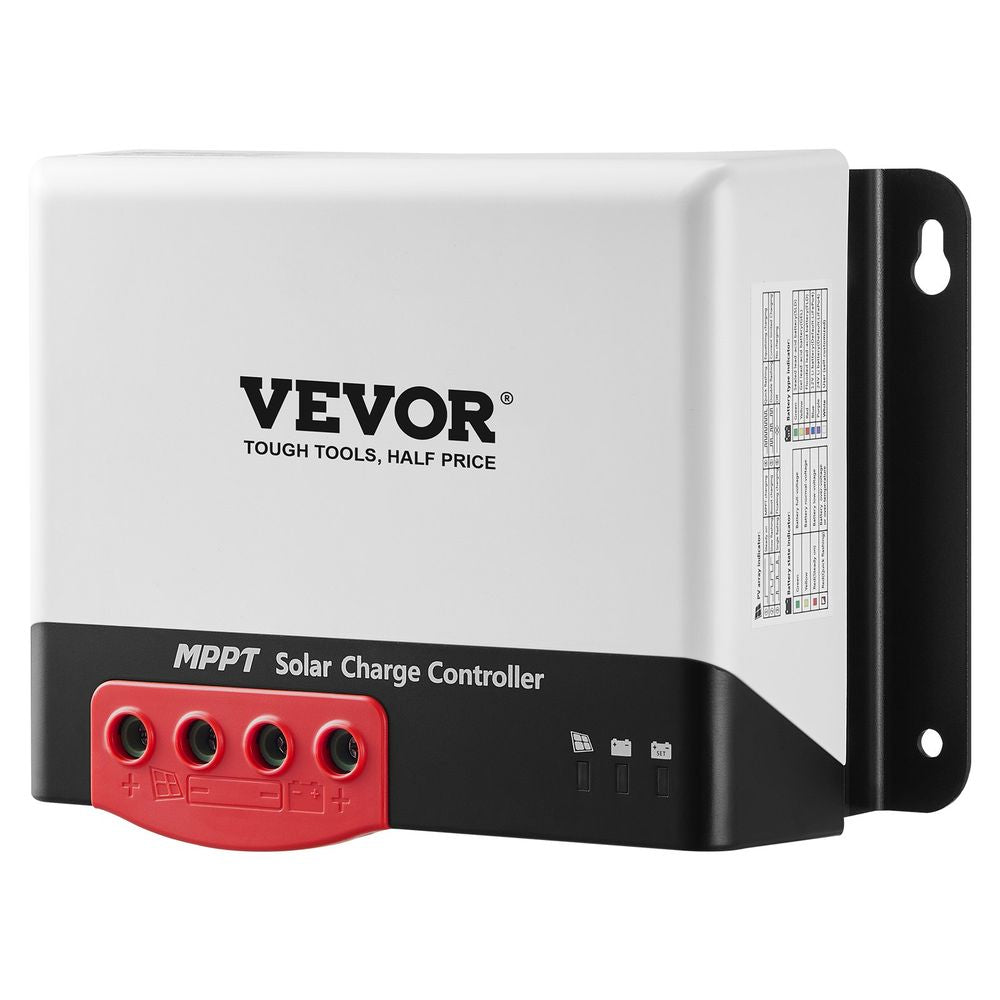 40A MPPT Solar Charge Controller, 12V / 24V Auto DC Input, Solar Panel Regulator Charger with Bluetooth Module, 98% Charging Efficiency for Sealed(AGM), Gel, Flooded and Lithium Battery Charging