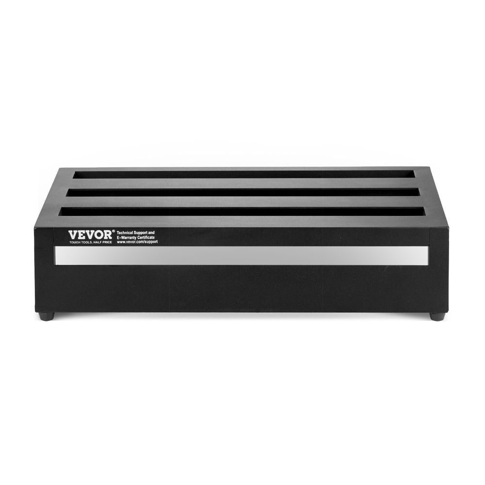 Guitar Pedal Board, 20'' x 11'', Aluminum Alloy 2.2 lbs Super Light Guitar Effects PedalBoard, with Carry Bag Velcro Fixed Strap Shoulder Strap Rolling Strips, Accommodate 10-12 Guitar Pedals