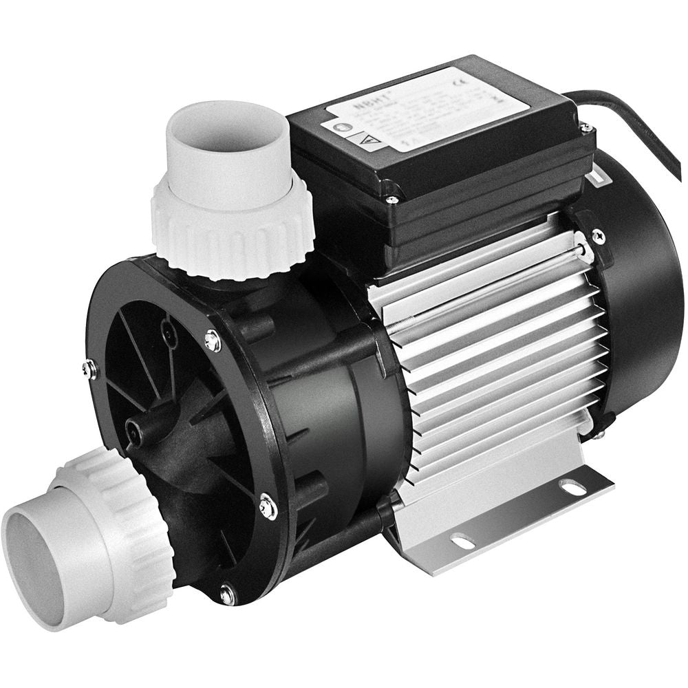 Swimming 1/2 HP 110V Hot Tub 0.37 Kw Water Circulation Spa Pump Above Ground Pool and Whirlpool Bath, Black